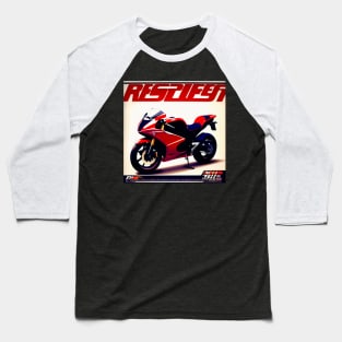 MotoGP Racing Sportbike Poster Baseball T-Shirt